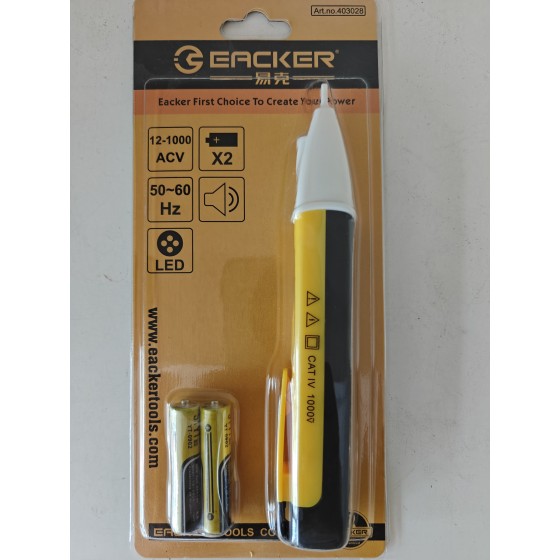 正岳工具_1000V感应式测电笔-易克系列