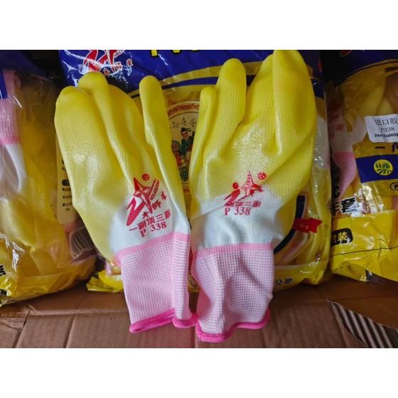 正岳工具_P338半浸乳胶手套-牛郎星系列