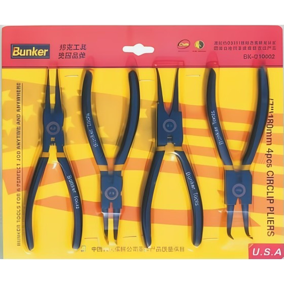 正岳工具_双色沾塑卡簧钳4件套-邦克系列