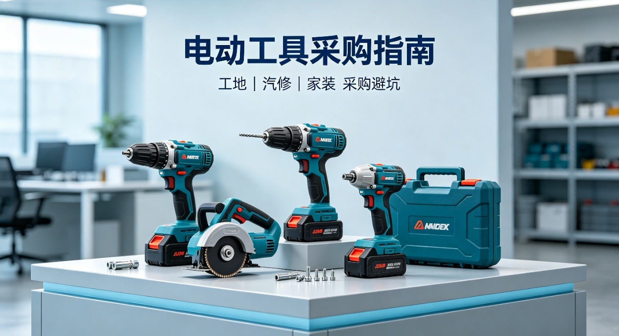 采购知识_电动工具怎么选？工地 / 汽修 / 家装采购避坑指南