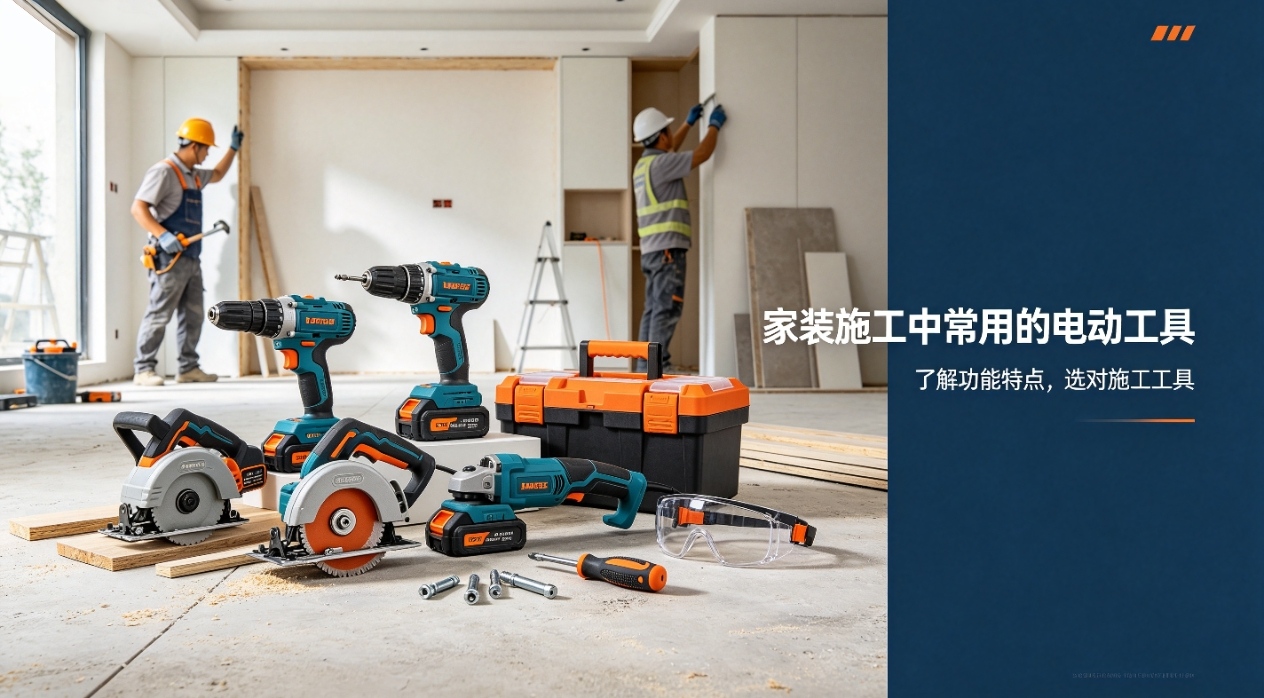 家装施工中常用电动工具介绍