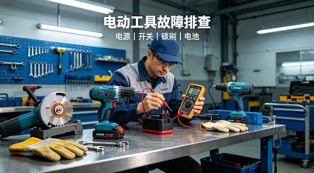 维修保养_电动工具常见故障自查指南｜不用立刻返厂维修