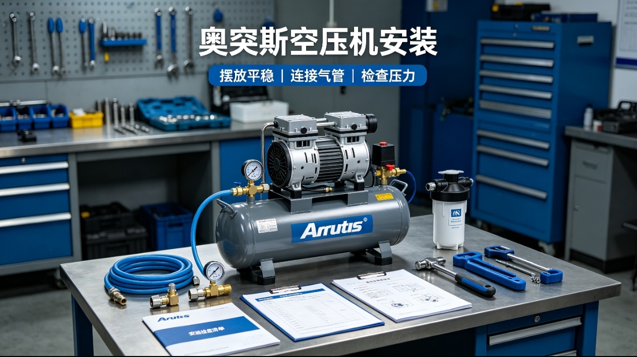 使用方法_奥突斯空压机安装 用气标准使用方法