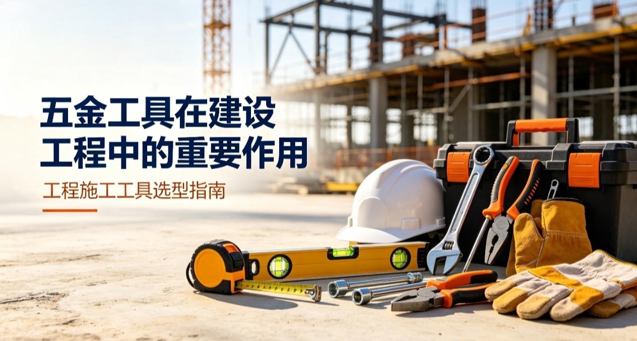 五金工具在建设工程中的重要作用｜工程施工工具选型指南